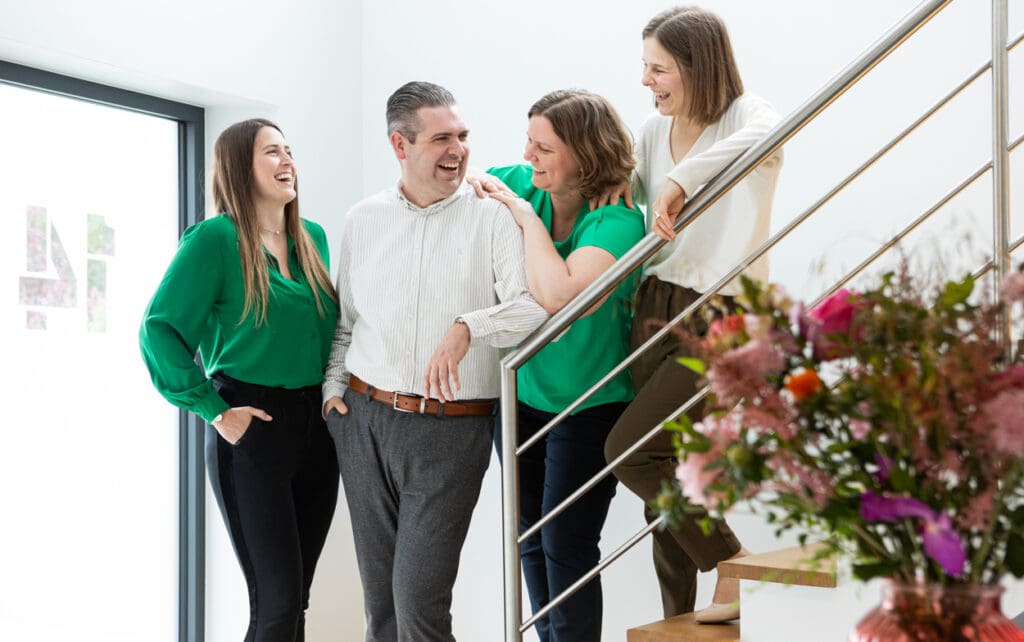 Groepsfoto accountants