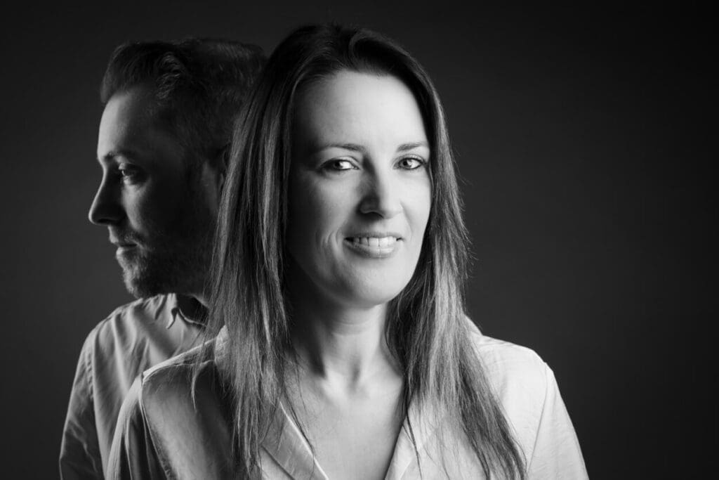 Koppelfoto - familiefoto - Gezin Leen en Kjell