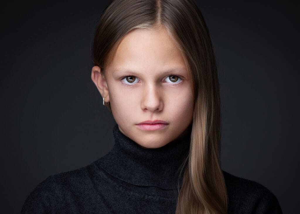 Profielfoto meisje - portfolio model - Lily Verspeurt