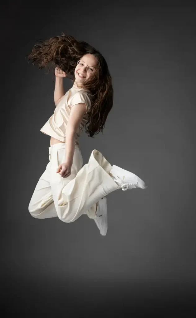 Communiefoto meisje in studio - Eline